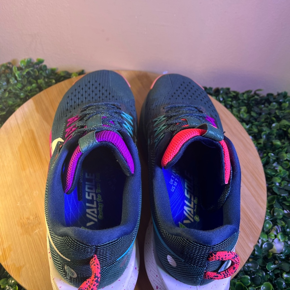 NIKE REACTX PEGASUS TRAIL 5 “ VIVID GRAPE GREEN FROST “ WOMENS SZ 9.5 DV3865-401 - Picture 7 of 9